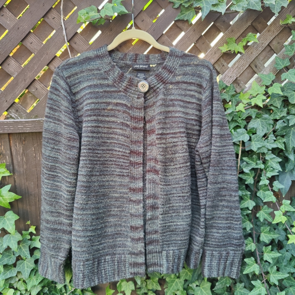 Lane Bryant Single Botton Sweater